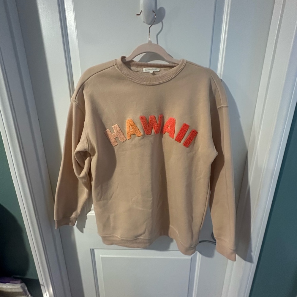Ultra Flirt Light Tan Sweatshirt